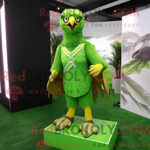 Lime Green Eagle maskerad...