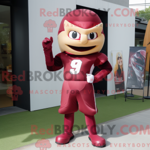 Maroon American Football...