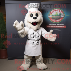 White Jambalaya mascot...