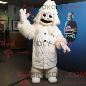 White Jambalaya mascot...