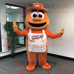 Postava maskota Orange...