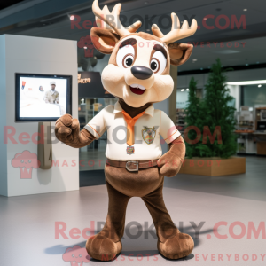 Figura de máscara de cervo...