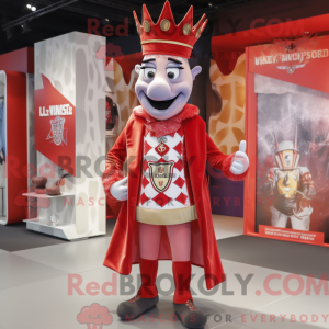 Red King-maskotdraktfigure...