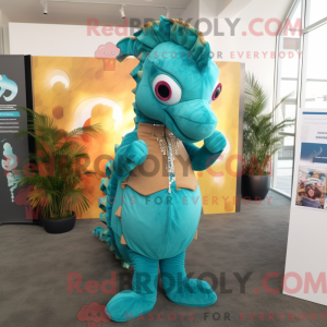 Postava maskota Teal Sea...