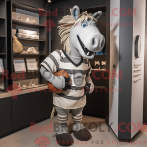 Silver Quagga mascot...