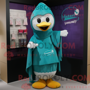 Disfraz de mascota Teal...