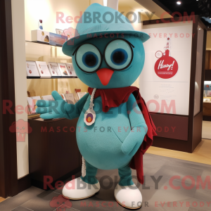 Disfraz de mascota Teal...