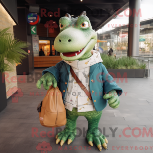 Crocodile mascot costume...