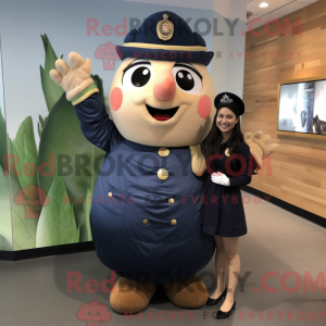 Navy Potato maskot...