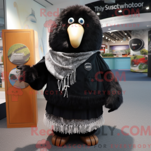 Máscara de kiwi preto com...