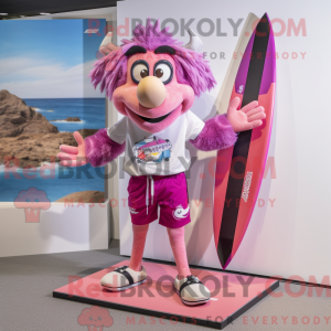 Pink Moussaka mascot...