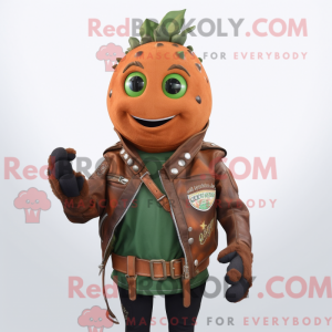 Rust Agurk maskot drakt...