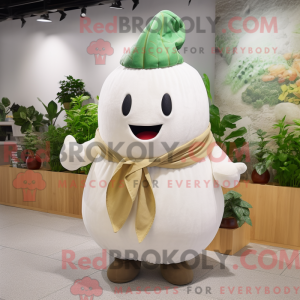 Costume mascotte de radis...