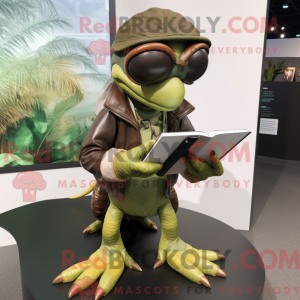 Olive Dimorphodon mascot...
