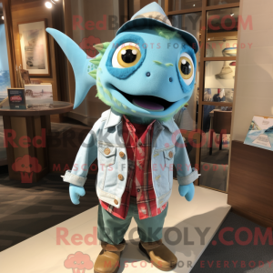 Turquoise Tuna mascot...