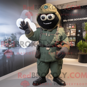 Grenade mascot costume...