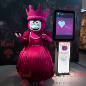 Magenta Heart máscara de...