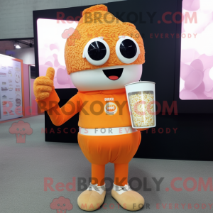 Postava maskota Orange Pop...