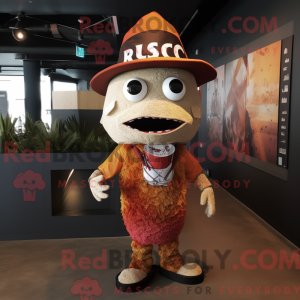 Rust Ceviche maskot kostyme...