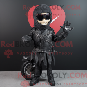 Maskotdraktfigura Black...