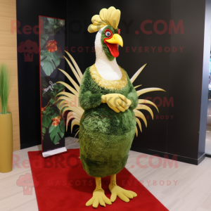 Olive Rooster mascotte...