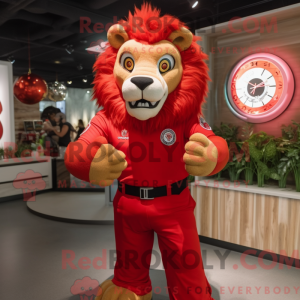 Costume de mascotte de Lion...