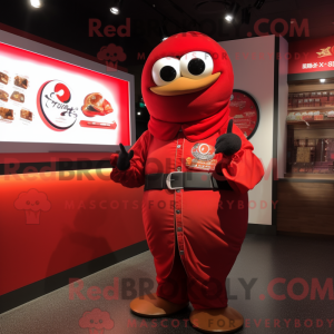 Personaggio mascotte Red...