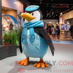 Disfraz de mascota pingüino...