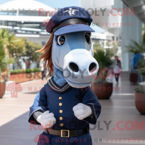 Navy Horse maskot...