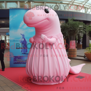 Pink Pukkelhval maskot...