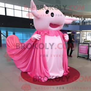 Pink Pukkelhval maskot...