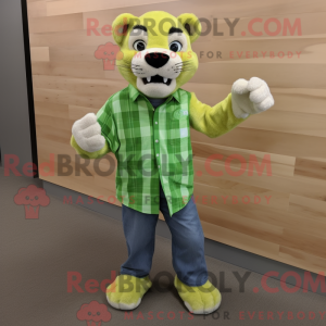 Lime Green Mountain Lion...