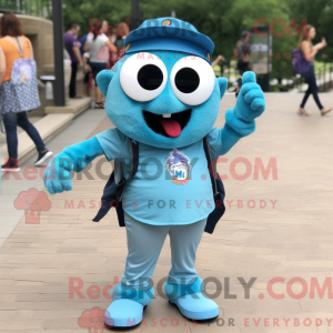 Turkis Momentum maskot...