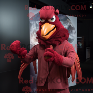 Disfraz de mascota Maroon...