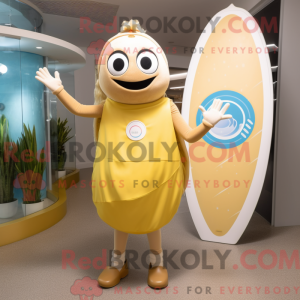 Maskottchen-Kostüm Goldenes...