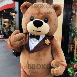 Máscara Brun Teddy Bear com...