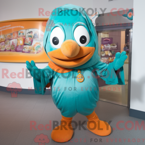 Blågrøn orange...