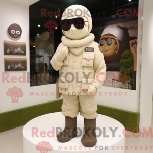 Cream Army Soldier...