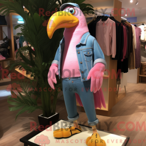 Costume mascotte de Toucan...