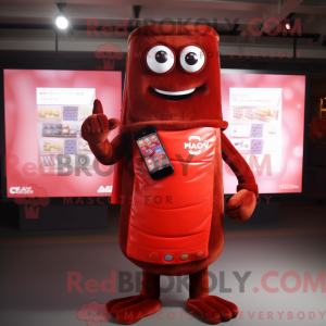 Red Chocolate Bars mascot...