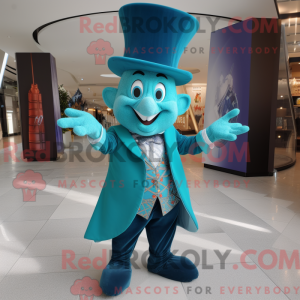 Turquoise Magician mascot...