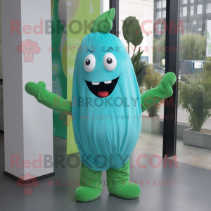 Cyan Courgette mascotte...