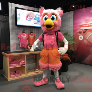 Disfraz de mascota Pink...