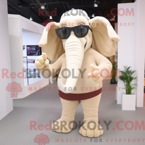 Figura de máscara de mamute...