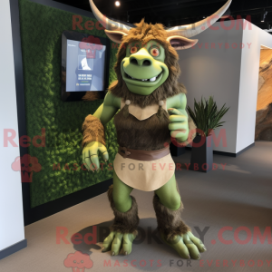 Máscara de Olive Minotaur...