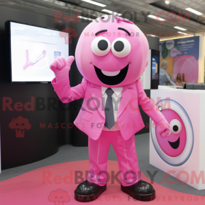 Pink Pink maskot kostume...