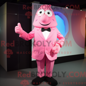 Pink Pink maskot kostume...