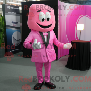 Pink Pink maskot kostume...
