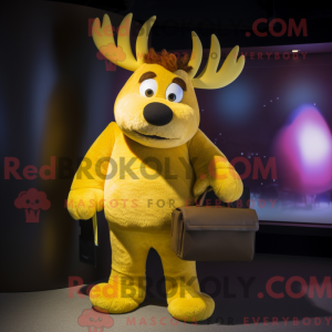 Costume mascotte de renne...