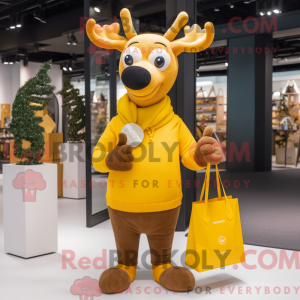 Costume mascotte de renne...